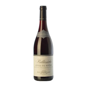 Michel Chapoutier Vino Tinto Belleruche Rouge Côtes Crianza 75 Cl 13.5% Vol.