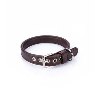 Collar Vegano Para Perros Cher Marrón Pamppy 50 Cm