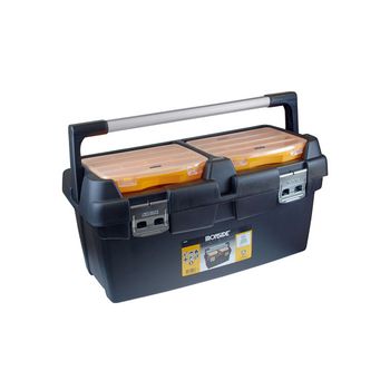 Caja Herramientas Abs Negro Profesional Marca Ironside