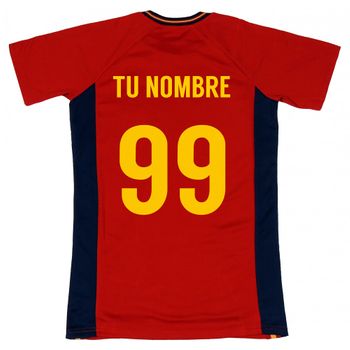 Camiseta Fútbol Personalizable Adulto  España. Producto Oficial De España Mundial Catar 2022