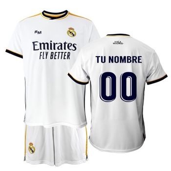 Conjunto oficial niño Real, Real Madrid 2016/17 juego niño, Mini Kit Real  Oficial