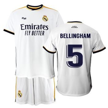 Conjunto Bellingham Real Madrid Producto Oficial Licenciado 2ª Equipación  23-24