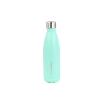 Botella De Agua Aislante Inox Botella 500 Ml Menta Pastel