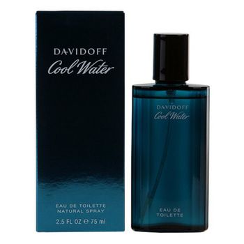 Perfume Hombre Cool Water Davidoff Edt Capacidad 75 Ml