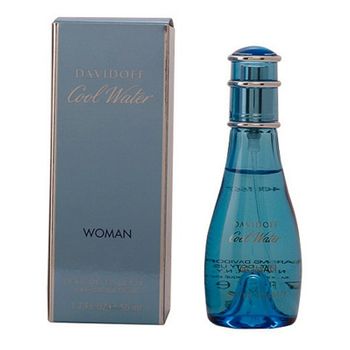 Perfume Mujer Cool Water Davidoff Edt Capacidad 50 Ml