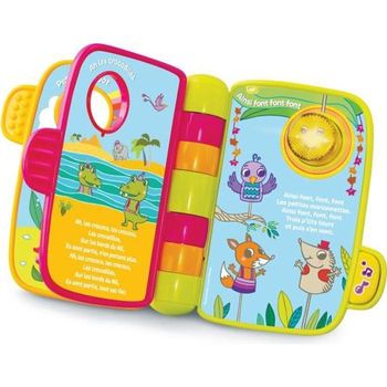 Primeras canciones, libro interactivo para bebé +6 meses – Vtech