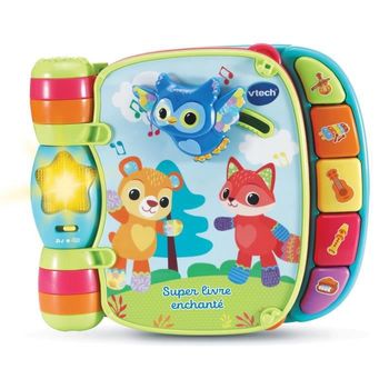 VTech - Primeras canciones, libro interactivo para bebé +6 meses con las  canciones infantiles más populares, aprende instrumentos, sonidos y notas  musicales, color rosa (80-166757) : : Juguetes y juegos