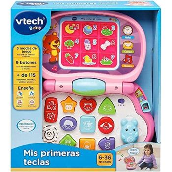 Mis Primeras Teclas Rosa Ordenador Vtech