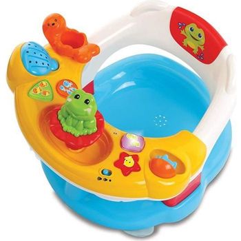 Asiento De Baño Interactivo Super 2 En 1 - Juguete De Baño Vtech Baby