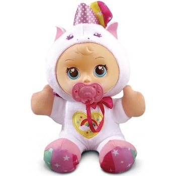 Vtech - Muñeca Little Love Lentejuela Unicornio Arcoiris