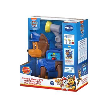 Mascota Interactiva Chase  ¡al Rescate!. Juega Con Sus Accesorios Y Completa Las Misiones De Rescate (vtech - 80-563122)