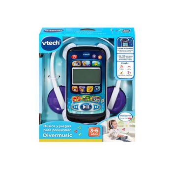 Vtech- Música Y Juegos Para Preescolar Divermusic, Color V. Española (80-569222)