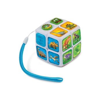 Cubo Mágico Dinoaventuras. Con 3 Modos De Juego Y Más De 200 Frases. 11,5x11,5x21,6cm (vtech - 80-573622)