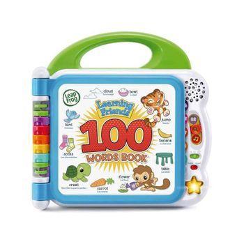 Libro Interactivo Mis Primeras 100 Palabras Bilingüe En Español E Inglés 30x6,5x27,9 Cm (vtech - 80-601547)