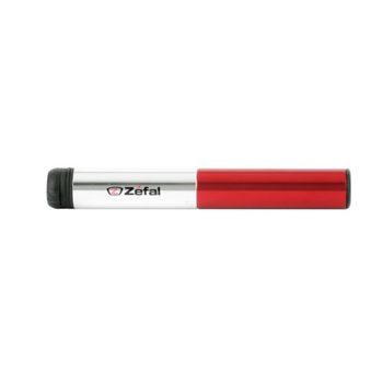 Mini-bomba De Carretera Zéfal Air Profil Fc02 De Plata Rojo