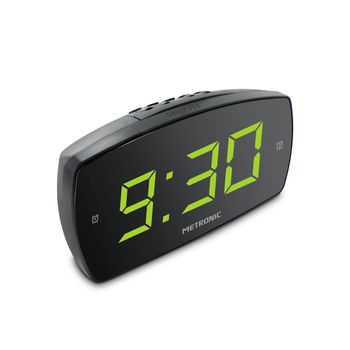 Despertador Digital Doble Alarma Metronic 477006