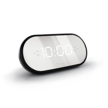 RELOJ DE PARED DIGITAL CON PANTALLA GRANDE 27 CM TREVI OM 3520 D NEGRO