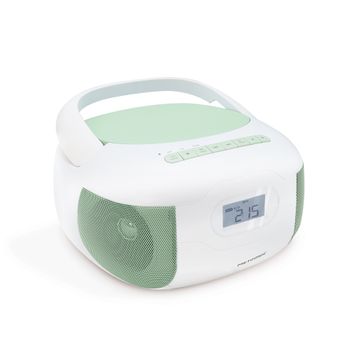 Radio Cd Bluetooth Verde Pastel Metronic 477186