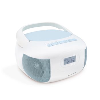 Radio Cd Bluetooth Azul Celeste Metronic 477187