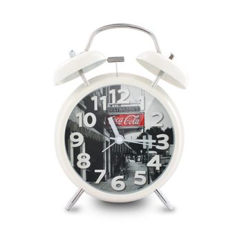 Despertador Vintage Coca-cola Con Alarma Metronic 477530