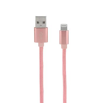 Cable Lightning Mfi/usb-a 1m Rosa Mooov 732055