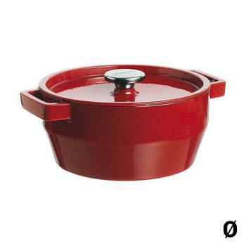 Cacerola Con Tapa Pyrex Slow Cook Hierro Fundido