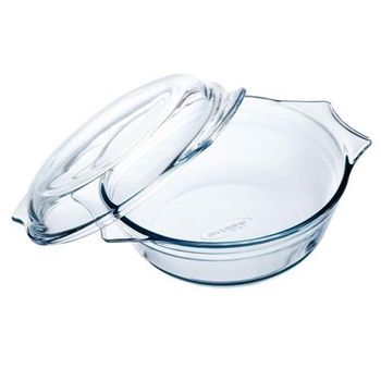 Perol Cazuela baja inducción aluminio forjado profesional + Tapa de cristal  / 32 cms. / Wecook — Comercial Marciense