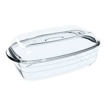 Pyrex Supreme Fuente para Horno, Cerámica, Blanco 