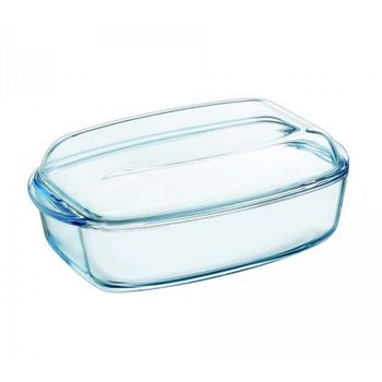 Pyrex Cacerola Rectangular En Vidrio Transparente De 6,5 L - 466a000/6343