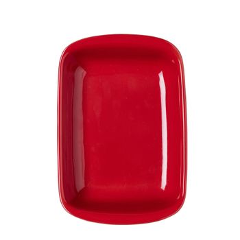 Fuente Para Horno Pyrex Supreme Rectangular Rojo Cerámica (33 X 23 Cm)