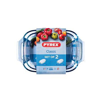 Fuente Rectangular Set2 35x23 30x2 - Pyrex - 4937620..