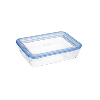 Fiambrera Pyrex Pure Glass Cristal Transparente (1,5 L)