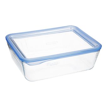 Fiambrera Pyrex Pure Glass Cristal Transparente (2,6 L)