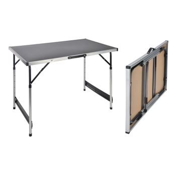 Mesa Plegable De Aluminio 100x60x94 Cm