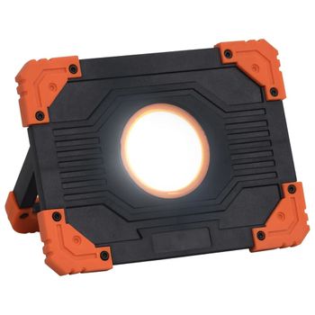 Foco Led Portátil Abs 10 W Blanco Frío