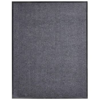 Felpudo De Pvc Gris 117x220 Cm