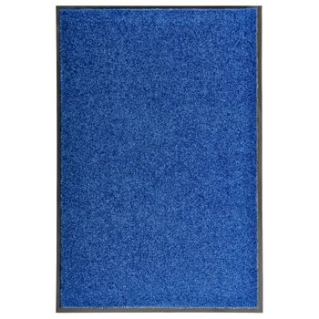 Felpudo Lavable Azul 60x90 Cm