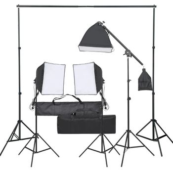 Kit De Estudio Fotográfico Con Set De Luces