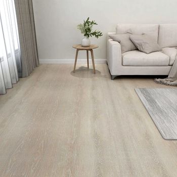 Tarimas De Suelo Autoadhesivas 20 Uds Pvc Beige 1,86 M²