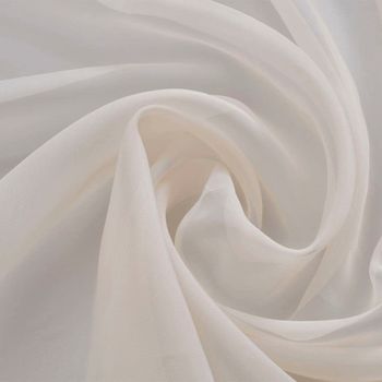 Tela De Voile Color Crema, 1,45 X 20 M