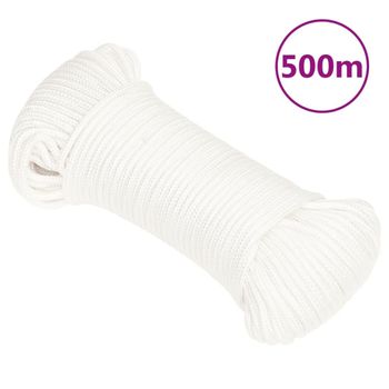 Cuerda De Barco Polipropileno Blanco Intenso 3 Mm 500 M