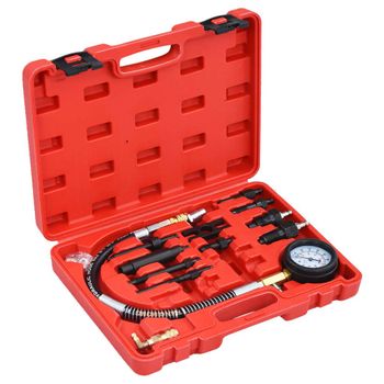 Kit De Comprobación De Compresión De Motor Diésel 12 Piezas