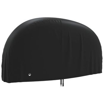 Cubierta Para Bicicleta Oxford 190t Negro 200x70x110 Cm