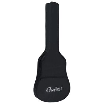 Funda Para Guitarra Clásica 4/4 Tela Negro 100x37 Cm