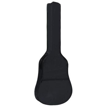 Funda Para Guitarra Clásica 1/2 Tela Negro 94x35 Cm