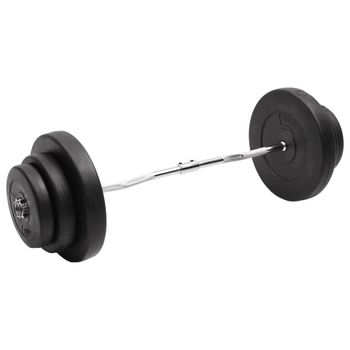 Mancuerna Curl Con Discos 60 Kg