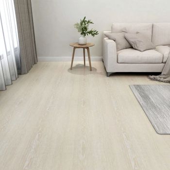 Tarimas De Suelo Autoadhesivas 20 Uds Pvc Beige 1,86 M²