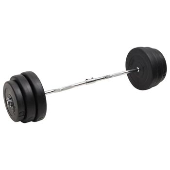 Mancuerna Curl Con Discos 90 Kg