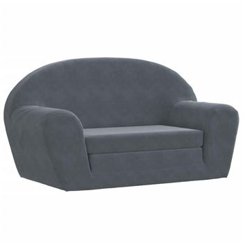 Sillón Desplegable Para Niños Gris Claro