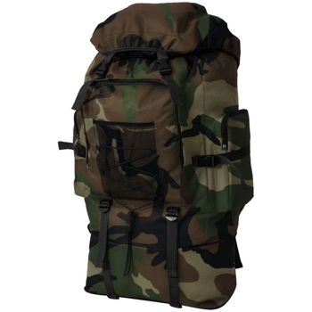 Mochila Estilo Ejército Xxl Camuflaje 100 L